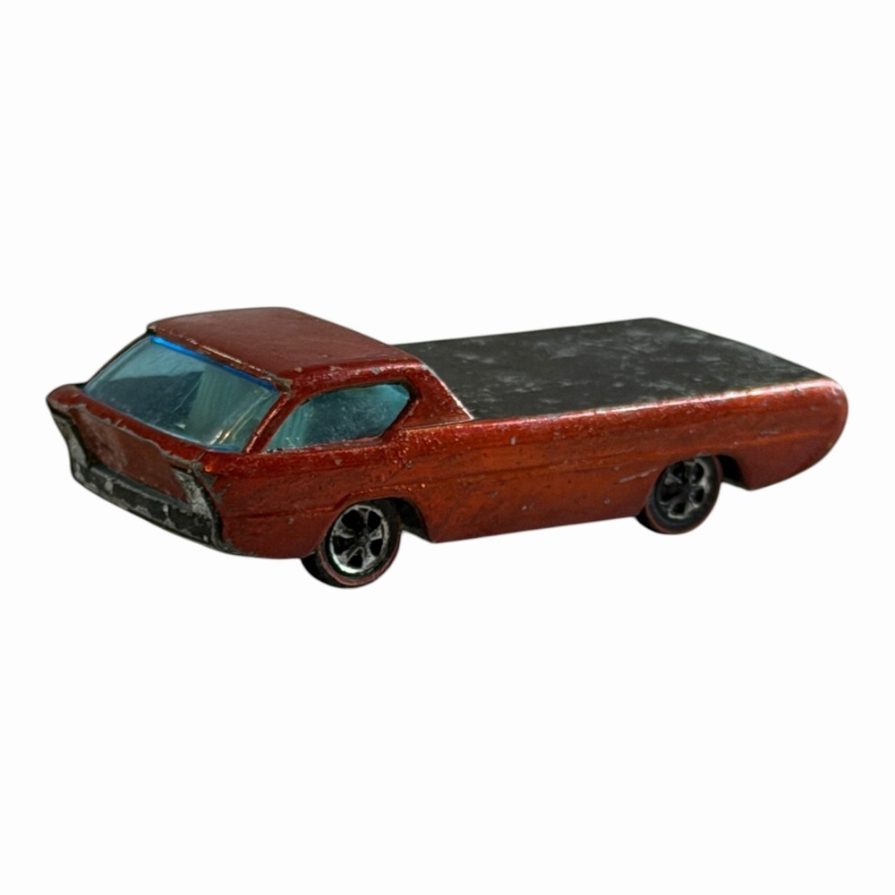 Vintage Hot Wheels 1967 Redline DEORA Red with White Interior Hong Kong